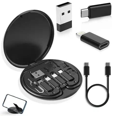 All-in-One Travel Charging Kit with SD card and sim holder