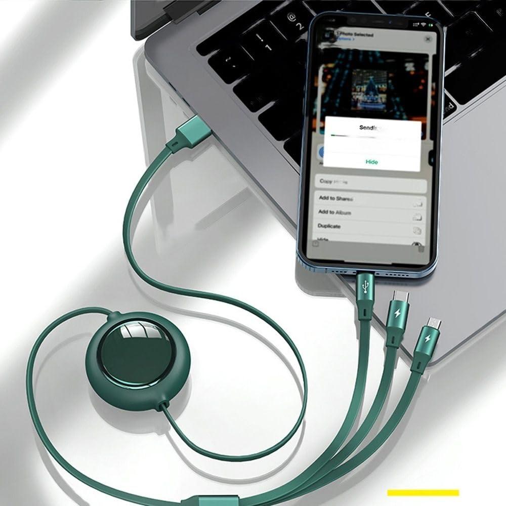 3 in 1 Charging & Data Cable